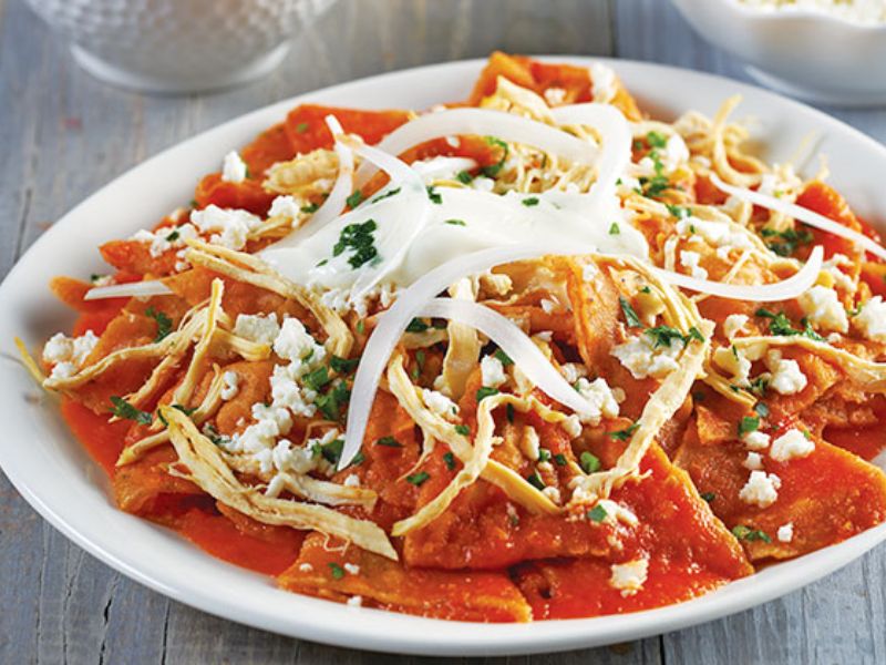 Chilaquiles - Những món ăn đặc trưng trong ẩm thực Mexico