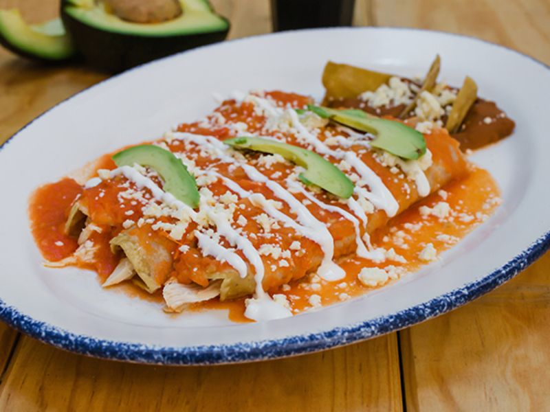 Enchiladas - Những món ăn đặc trưng trong ẩm thực Mexico