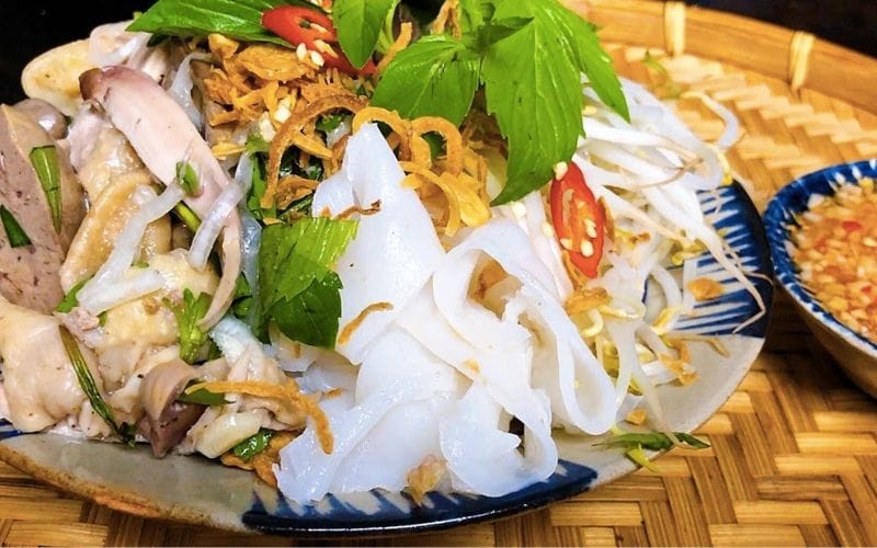 Ăn gì ở Đà Lạt - Bánh Ướt Lòng Gà 