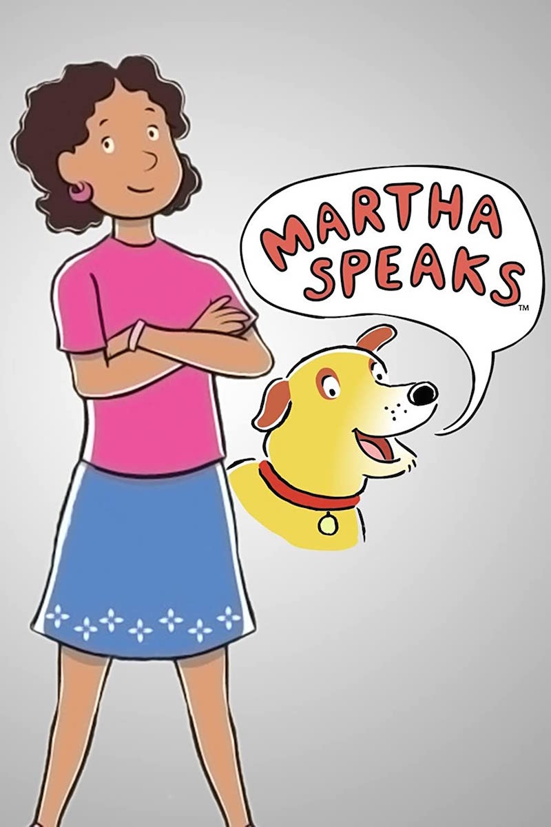 "Martha Speaks" - Bộ phim hoạt hình hay nhất cho trẻ học tiếng Anh