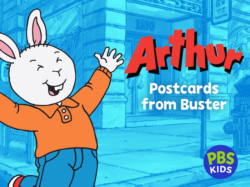 “Postcards from Buster” (Những tấm bưu thiếp từ Buster)