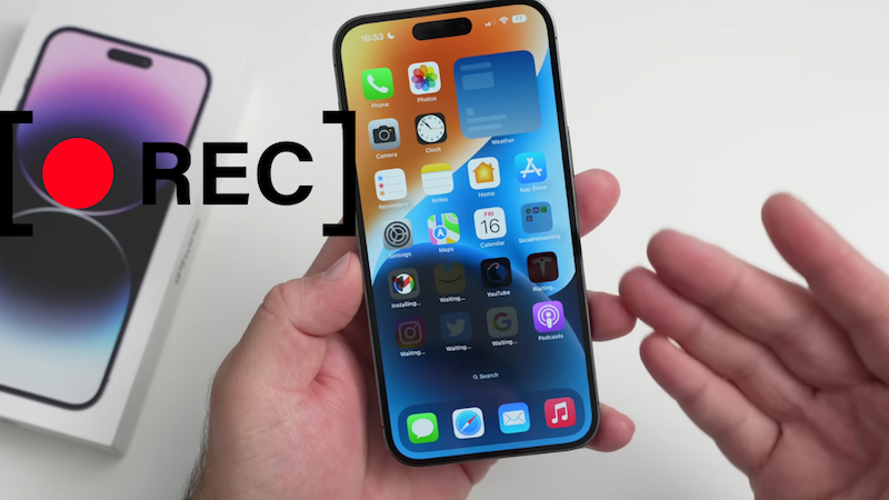 Lợi ích của việc quay màn hình iPhone