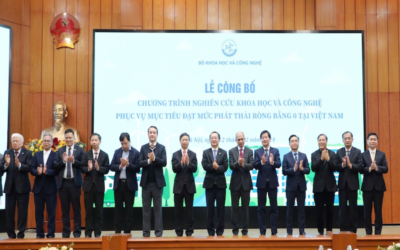 Công bố Chương trình nghiên cứu khoa học và công nghệ NetZero