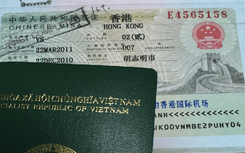 Thủ tục làm visa du lịch Hồng Kông - Visa